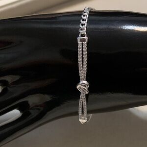 Elegant Silver Bracelet 7”